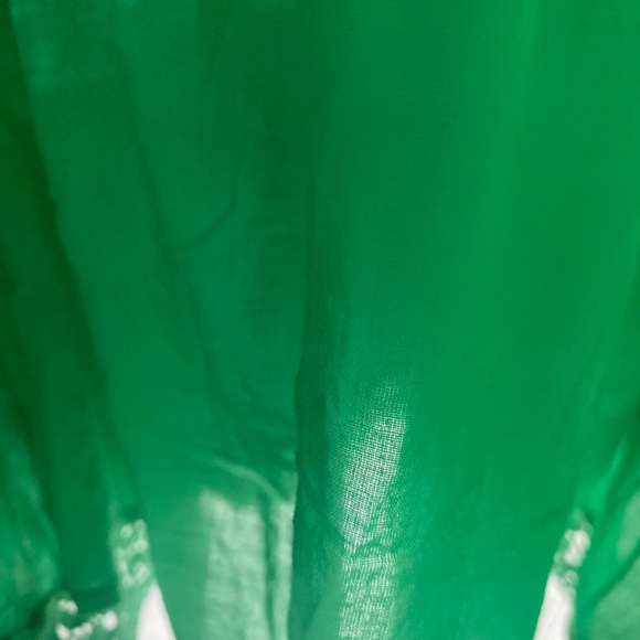 MELISSA ODABASH Salma Strapless Crocheted Lace-Trimmed Woven Mini Dress Size L - Picture 10 of 12